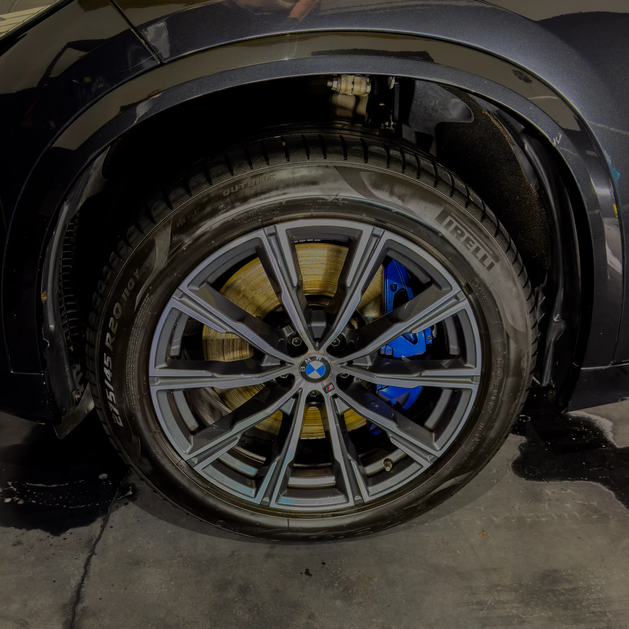 BMW X5 z 2023 roku po aplikacji powłoki ceramicznej