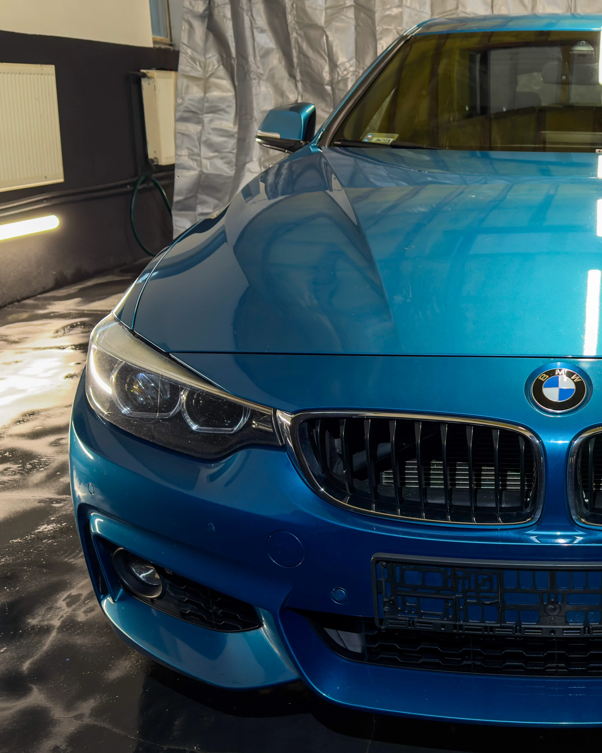 BMW 420d z 2019 roku po detailingu - lakier po zabezpieczeniu